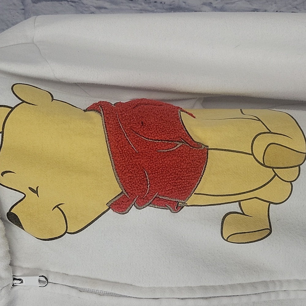 Disney White Hoodie with Winnie‎ the Pooh and Friends Medium - Picture 2 of 12